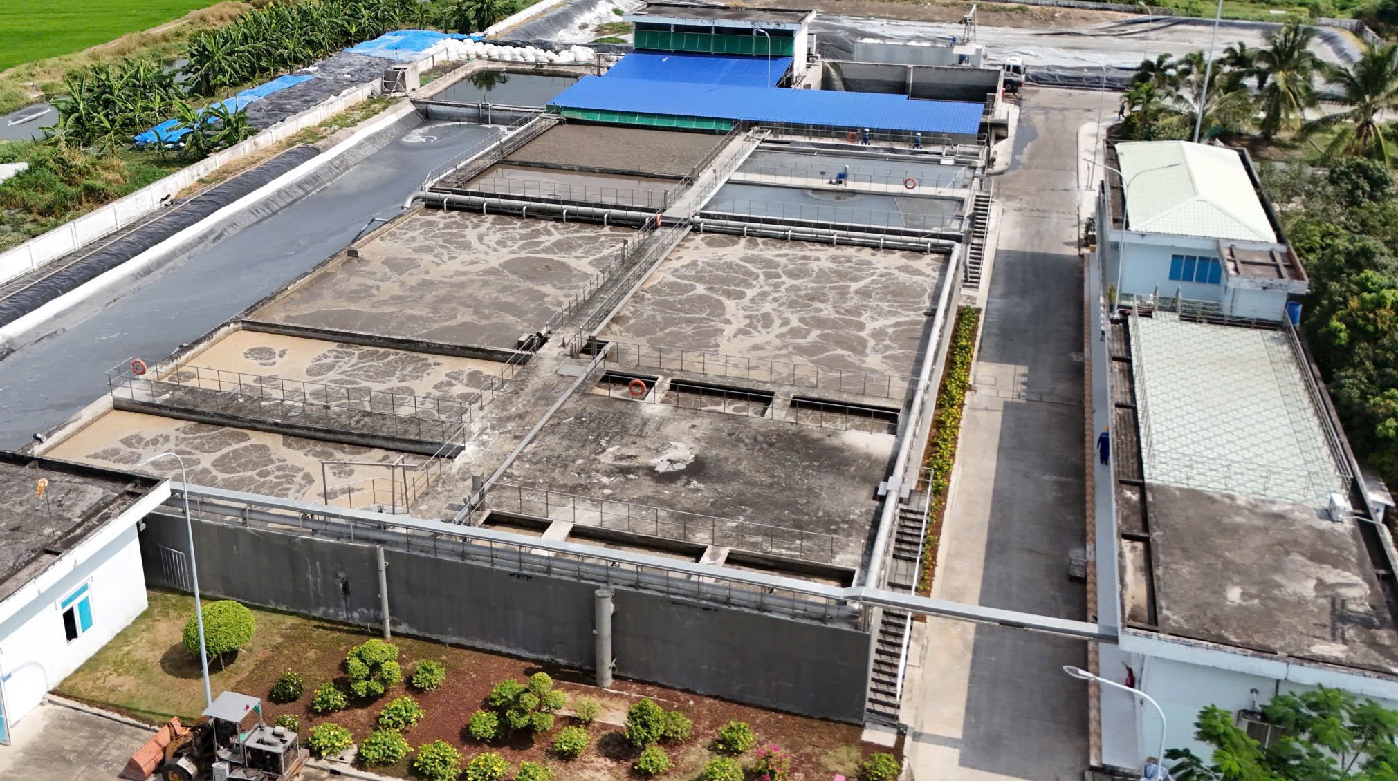 Nhà máy xử lý nước thải KCN Chà Là