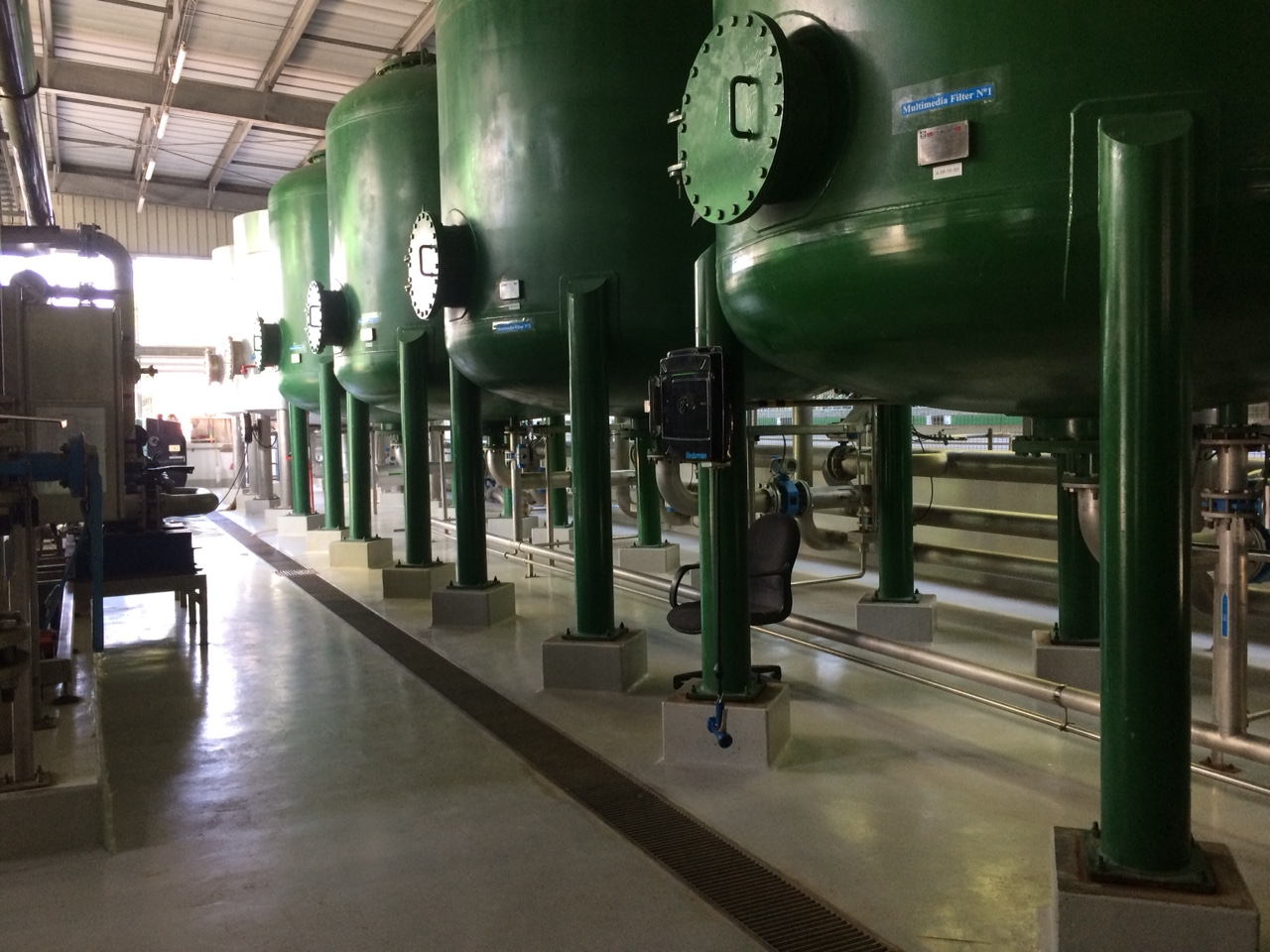 Nhà máy xử lý nước cấp tinh khiết Heineken Cambodia