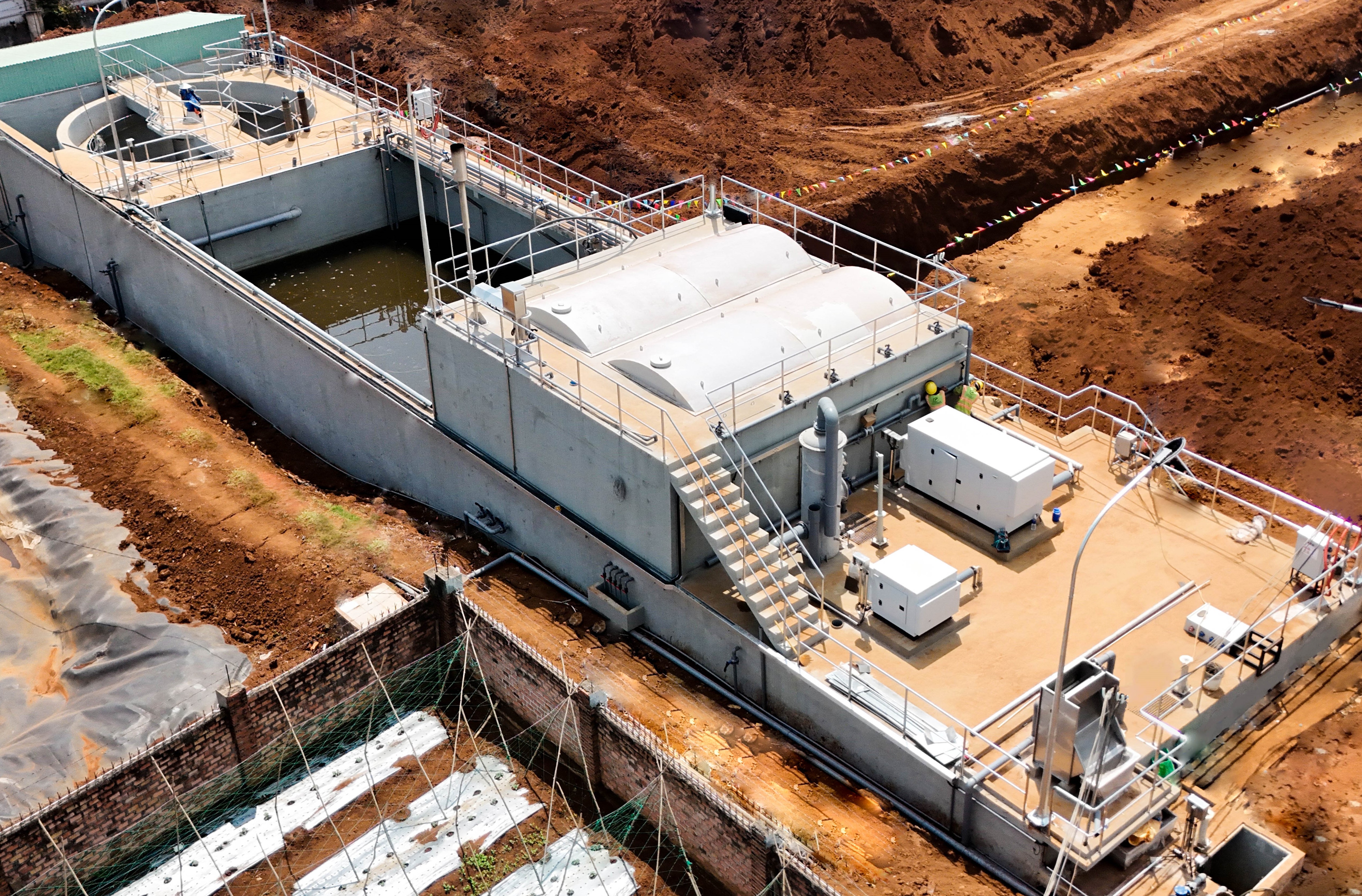 Nhà máy xử lý nước thải Nafoods Tây Nguyên