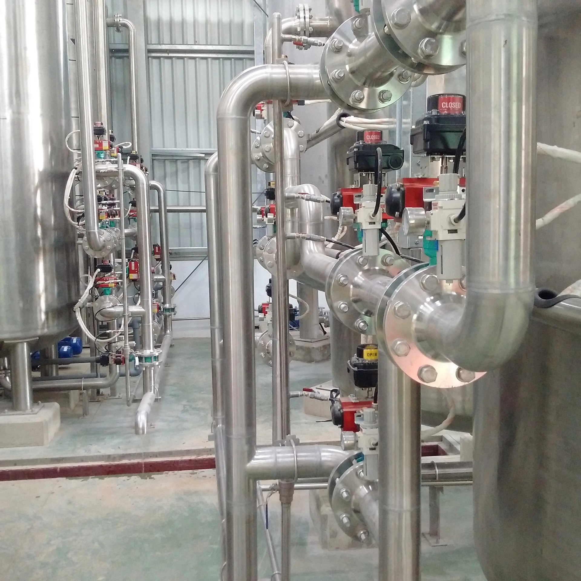 Hệ thống xử lý nước tinh khiết nhà máy yến sào Khánh Hòa