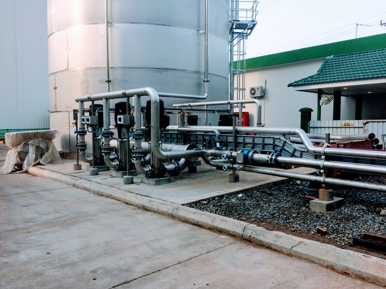 Hệ thống xử lý nước ngầm cho KCN Long Hậu