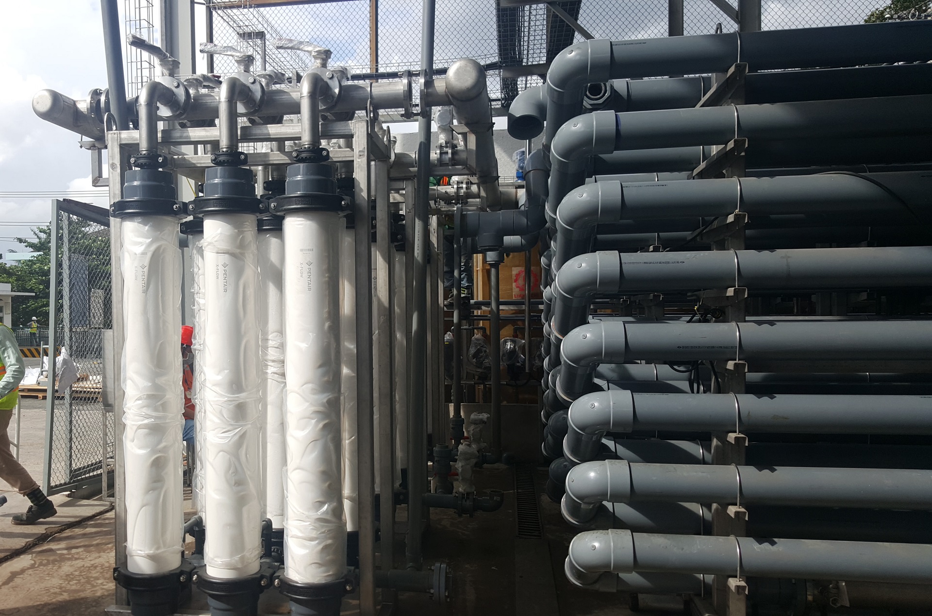 Hệ thống tái sử dụng nước thải nhà máy Onsemi