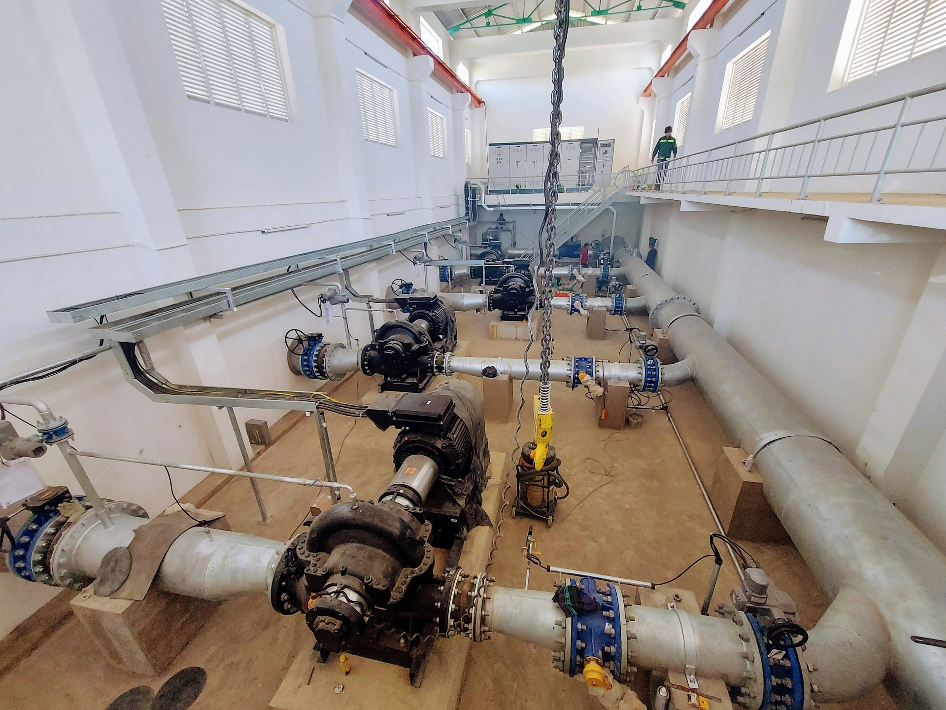 Hình ảnh tiêu biểu trạm bơm