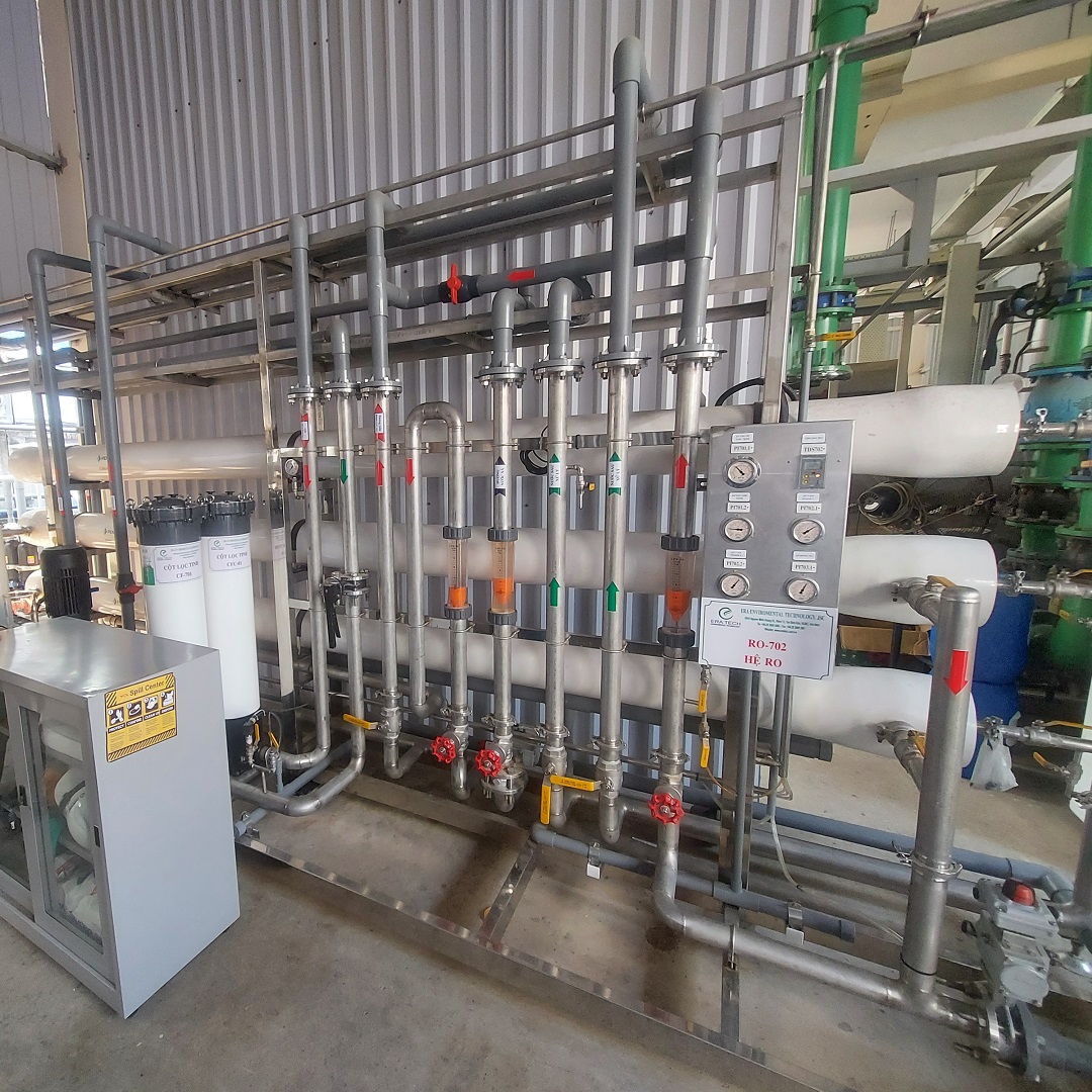 Hệ thống tái sử dụng nước thải nhà máy nhựa Duy Tân